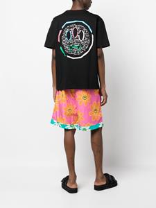 BARROW Shorts met logoprint - Roze