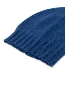 D4.0 Grofgebreide muts - Blauw