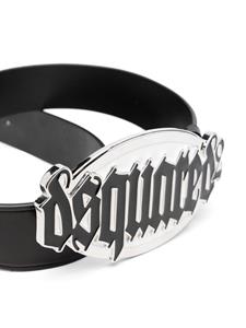 DSQUARED2 Gespriem met logo - Zwart