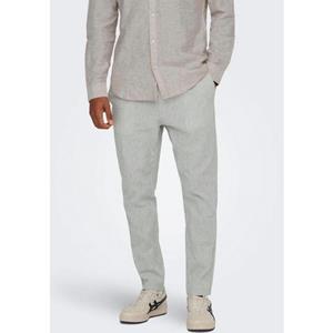 ONLY & SONS Stoffhose ONSLINUS CROP LIFE 0006 LIN MIX PNT