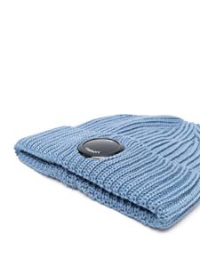 c.p.company C.P. Company Wollen muts - Blauw