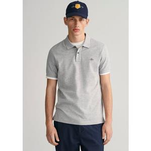 Gant Poloshirt "SLIM SHIELD SS PIQUE POLO", mit Logostickerei auf der Brust