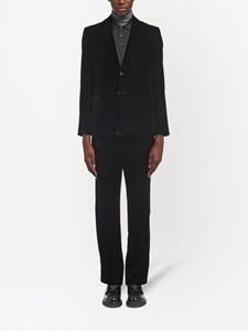 Blazer met enkele rij knopen - Zwart