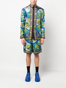 Versace Zijden shorts - Blauw