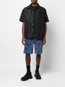 Versace Bermuda shorts met abstract patroon - Blauw