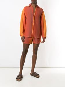 amirslama Amir Slama Bermuda shorts met print - Oranje
