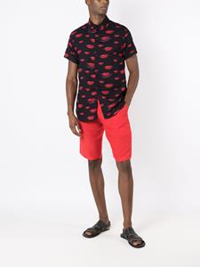 amirslama Amir Slama Shorts met elastische tailleband - Rood