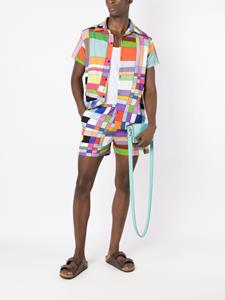 Amir Slama Shorts met elastische tailleband - Veelkleurig