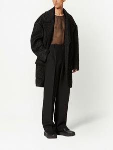valentinogaravani Valentino Garavani Crêpe broek - Zwart
