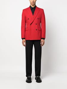 Blazer met dubbele rij knopen - Rood