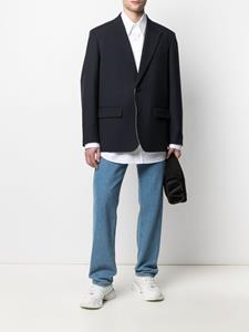 valentinogaravani Valentino Garavani Blazerjack met enkele rij knopen - Blauw