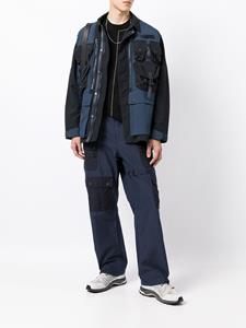 whitemountaineering White Mountaineering Broek met meerdere zakken - Blauw
