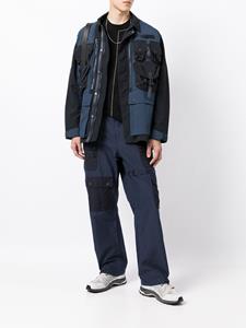 White Mountaineering Broek met meerdere zakken - Blauw