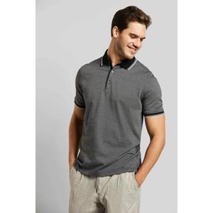 bugatti Poloshirt, in dreifarbiger Optik