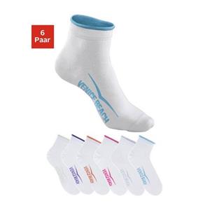 Venice Beach Korte sokken met knelvrije boord (set, 6 paar)