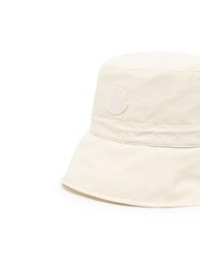Moncler Vissershoed met logopatch - Beige