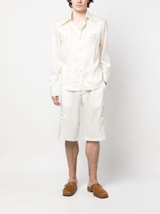 BLUEMARBLE Shorts met borduurwerk - Beige