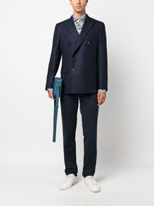 Blazer met dubbele rij knopen - Blauw