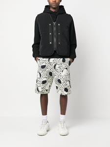 Henrik Vibskov Shorts met abstracte print - Wit