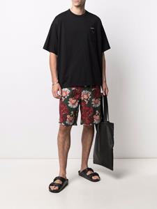 Undercover Bermuda shorts met roosprint - Groen