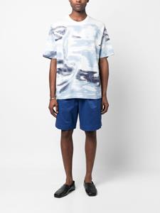 emporioarmani Emporio Armani Bermuda shorts met trekkoord - Blauw