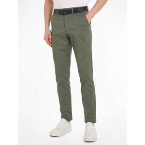 Calvin Klein Stoffen broek MODERN TWILL SLIM CHINO met merklabel