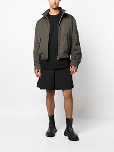 Wooyoungmi Bermuda shorts van katoen-hennepmix - Zwart