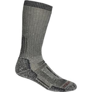 Icebreaker Men's Mountaineer Mid Calf Socks (Maat - L, Kleur - Jet Heather/Espresso)
