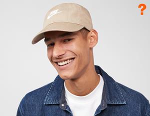 Nike Club ongestructureerde Futura Wash pet - Bruin
