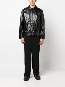 helmutlang Helmut Lang Leren jack - Zwart