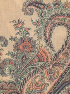 ETRO Sjaal met print - Beige