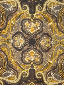 ETRO Sjaal met paisley-print - Geel