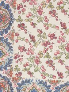 Sjaal met bloemenprint - Wit