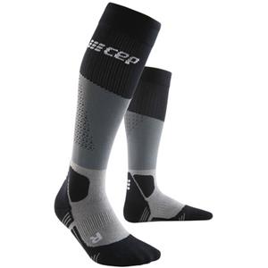 CEP - Max Cushion Socks Hiking Tall - Wandelsokken, grijs/zwart