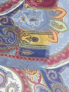 ETRO Sjaal met print - Blauw