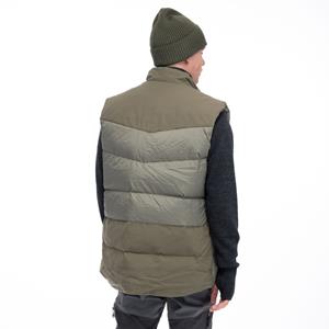 Bergans of Norway Nordmarka Outdoor Down Vest - Men - Green Mud