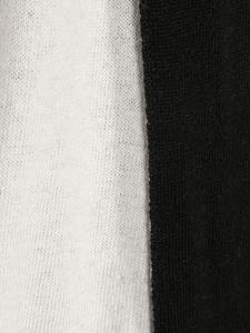 Moschino Intarsia sjaal - Zwart
