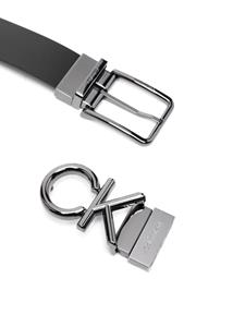 calvinklein Calvin Klein Leren riem - Zwart