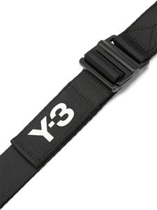 Y-3 Riem met logoprint - Zwart