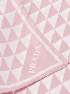 Prada Twill sjaal - Roze