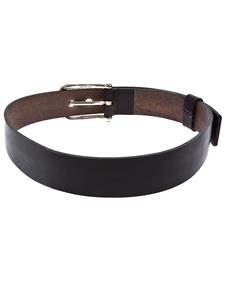 WERKSTATT:MÜNCHEN leather belt - Zwart