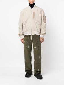 MISBHV Broek met verfspatten - Groen