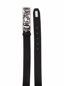 philippplein Philipp Plein Riem met logoplakkaat - Zwart