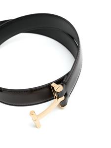 tomford TOM FORD Leren gespriem - Zwart