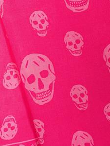 alexandermcqueen Alexander McQueen Sjaal met doodskopprint - Roze