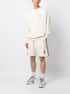 marceloburloncountyofmilan Marcelo Burlon County of Milan Shorts met franje - Wit