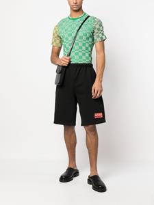 Kenzo Shorts met logopatch - Zwart