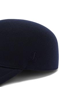 Jil Sander Pet met geborduurd logo - Blauw