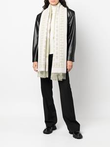 alexandermcqueen Alexander McQueen Sjaal met doodskopprint - Beige
