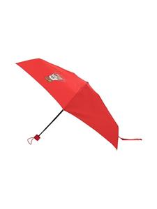 Paraplu met teddybeerprint - Rood